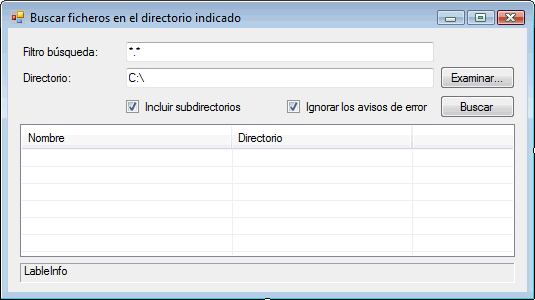 Figura 1. El formulario en modo diseño