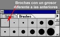 Unos grosores diferentes