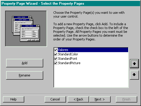 Figura 13 -Select the Property Pages