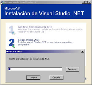 Instalando Visual Studio .NET 2003