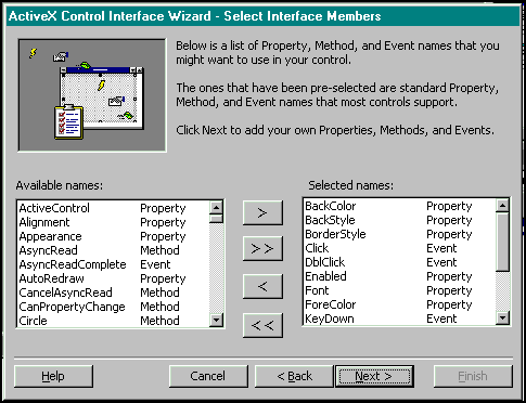 Figura 7 -Select Interface Members